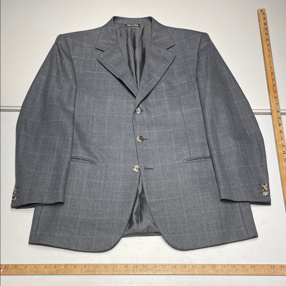 Pal Zileri Charcoal Gray Blazer